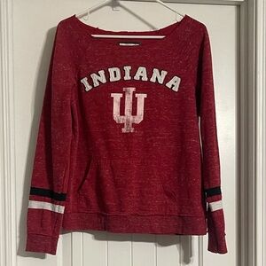 Colosseum Red Indiana Pullover Sweatshirt ♥️